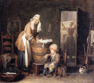 Jean Baptiste Siméon Chardin œuvres - Laun Jean Baptiste Simeon Chardin